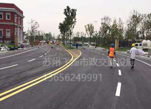 蘇州小區(qū)道路地面劃線價格_蘇州小區(qū)劃線多少錢一米？