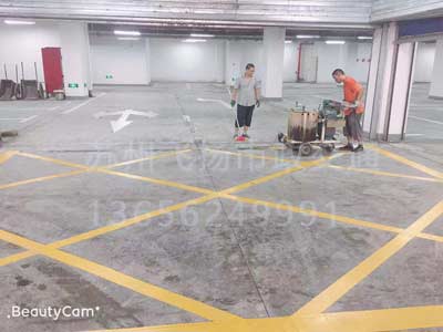 西安道路劃線_西安熱熔道路標線多少錢一米？