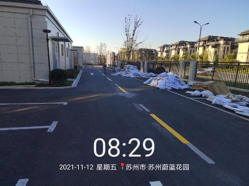 道路劃線，車位劃線，停車位劃線