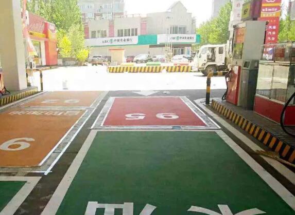加油站車位劃線有沒有什么更好的設(shè)計(jì)方案？